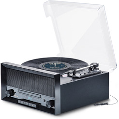 Виниловый проигрыватель RITMIX LP-400B Black