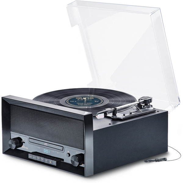 Виниловый проигрыватель RITMIX LP-400B Black