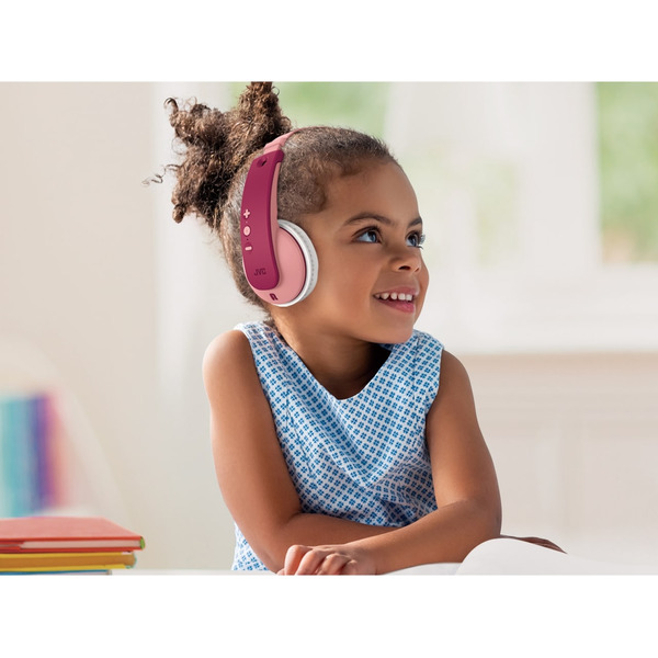 Детские наушники JVC HA-KD10W-P-E (розовый)