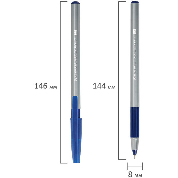 Ручка шариковая BRAUBERG i-STICK POINT 144024