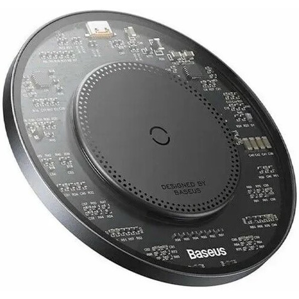 Беспроводное зарядное Baseus Simple 2 Wireless Charger 15W CCJJ050001 (черный)