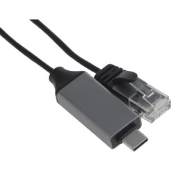 Кабель BURO BU-USB-C-LAN100-2M