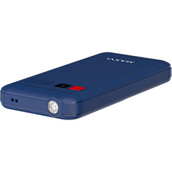 Мобильный телефон Maxvi B231ds +ЗУ WC-114 (синий)