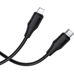 Зарядный кабель Hoco X124 Bien PD27W Lightning (черный)