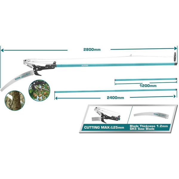 Сучкорез Total THEPS25281