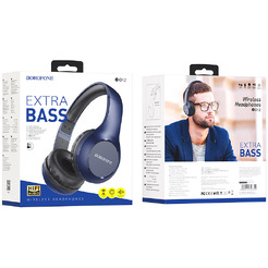 Беспроводные наушники Borofone BO12 (синий)