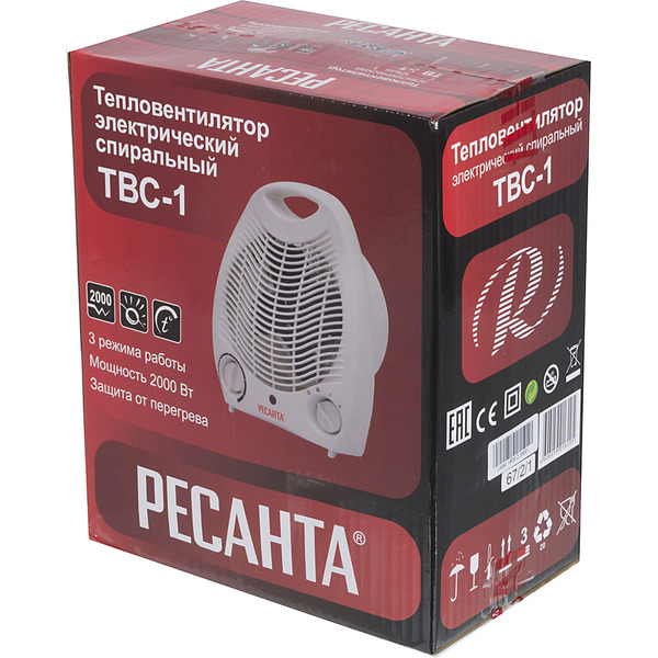 Тепловентилятор Ресанта ТВС-1 (67/2/1)