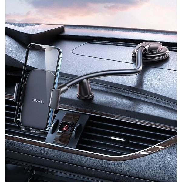 Автомобильный держатель Usams US-ZJ065 (ZJ065ZJ01) черный