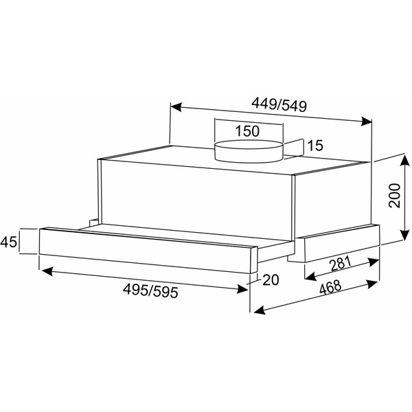 Вытяжка EXITEQ EX-1076 white glass