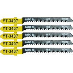 Полотна для электролобзика YATO по дереву L75мм (YT-3407)