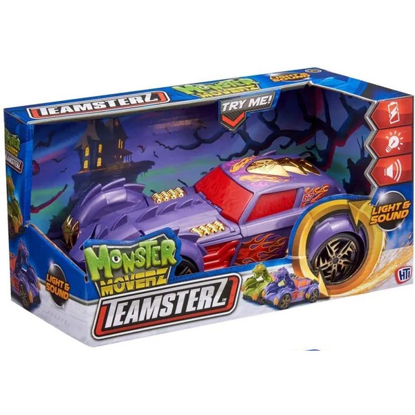 Игрушка Teamsterz машинка-трансформер  Monster Moverz Conveterz  (1417113A/фиолетовая)