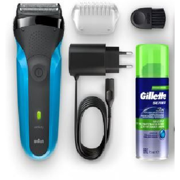 Электробритва Braun Series 3 310s Wet&Dry + Гель GIL TGS