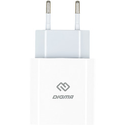 Сетевое зарядное устройство Digma DGW3C (DGW3C0F010WH)