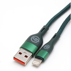 Кабель DigitalPart LC-309 USB Type-A - Lightning (1 м, зеленый)