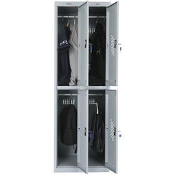 Шкаф металлический Практик ML/LS 22-60