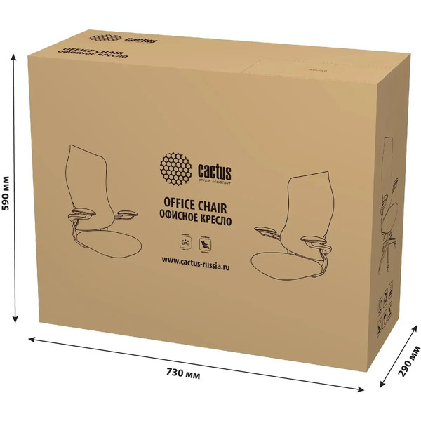 Кресло Cactus CS-MC505-BK (черный)