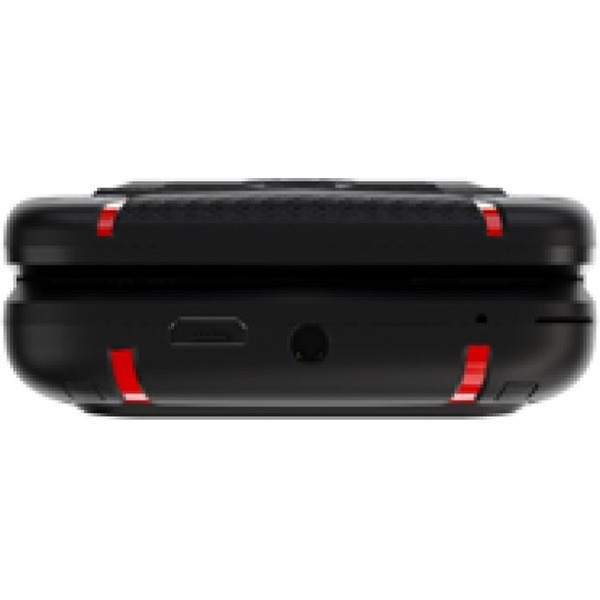 Мобильный телефон Maxvi E 10 (черный/красный)