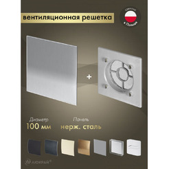 Решетка с панелью Awenta RWO100sz-PTI100