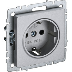 Розетка IEK Brite РС14-1-0-БрА