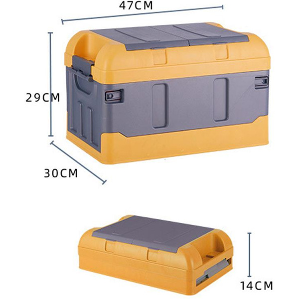 Складной автомобильный органайзер Happy Home HH-009 (жёлтый) 40л.