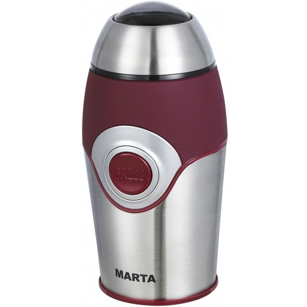 Кофемолка MARTA MT-2167 красный гранат