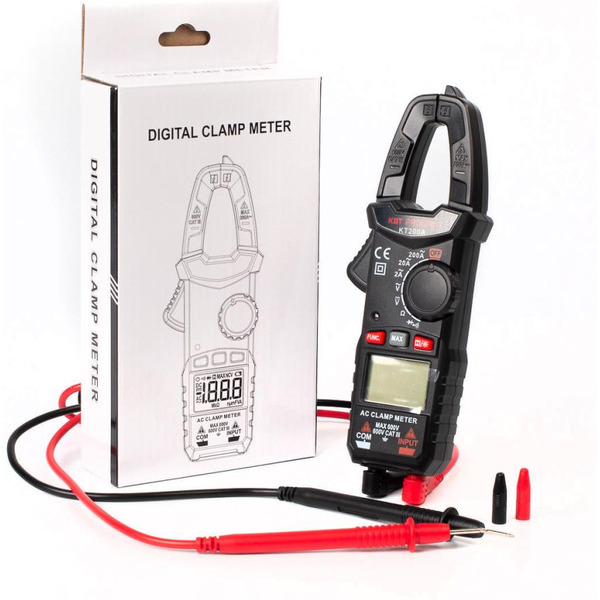 Токовые клещи цифровые КВТ PROLINE KT 206B 79130