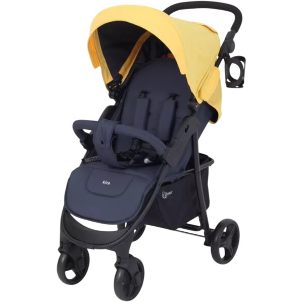 Детская прогулочная коляска Rant Kira Basic / RA090 (желтый)