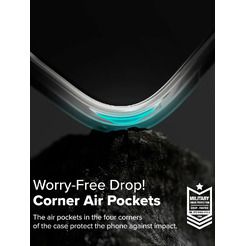 Чехол Ringke FUSION для Galaxy S25 Ultra MATTE CLEAR