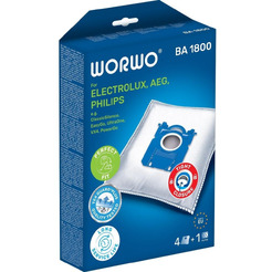 Комплект пылесборников WORWO BA1800 (Electrolux, Philips)
