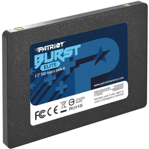 Твердотельный накопитель Patriot Burst Elite 240GB (PBE240GS25SSDR)