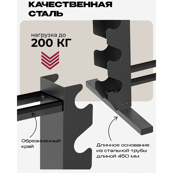 Стойка для гантелей Proiron СГ0202
