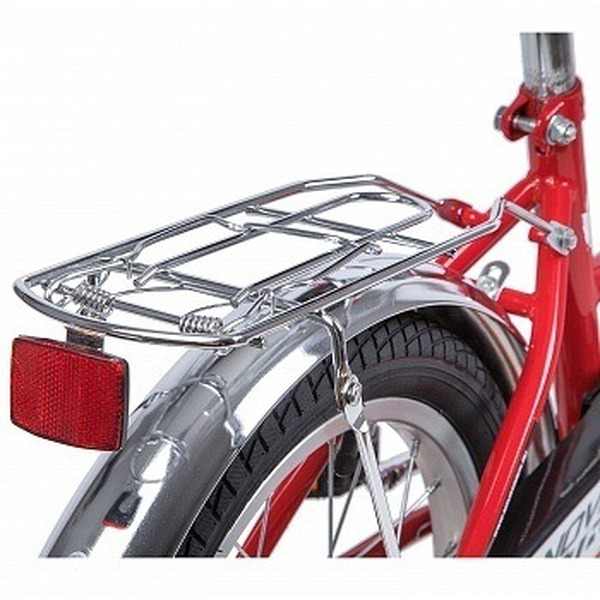 Велосипед Novatrack Urban 16 2019 (красный)