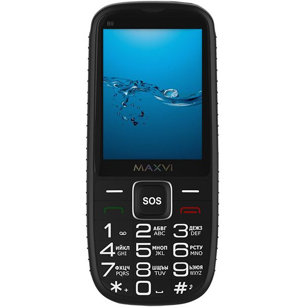 Мобильный телефон Maxvi B9 (черный)