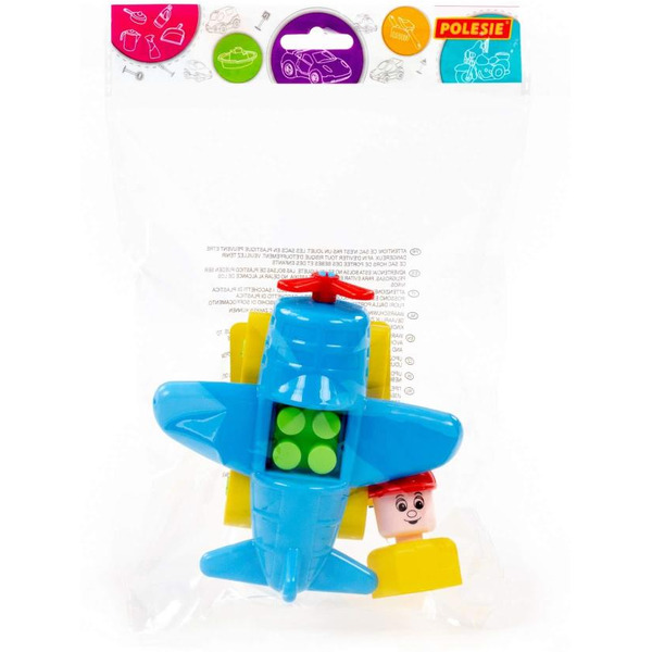 Конструктор Полесье Юный путешественник 55378 Самолет