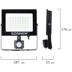 Прожектор светодиодный Sonnen 238418
