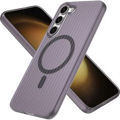 Задняя накладка CASE Translucent Strip Samsung Galaxy S23 Plus, черный