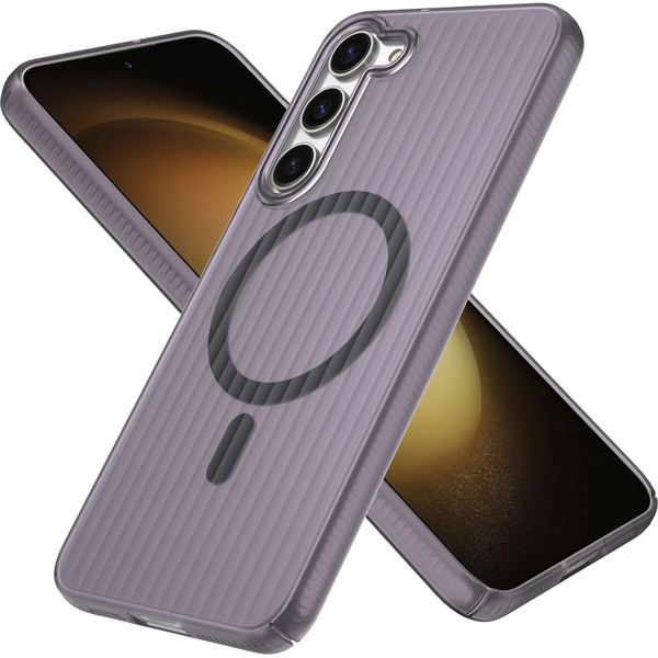 Задняя накладка CASE Translucent Strip Samsung Galaxy S23 Plus, черный