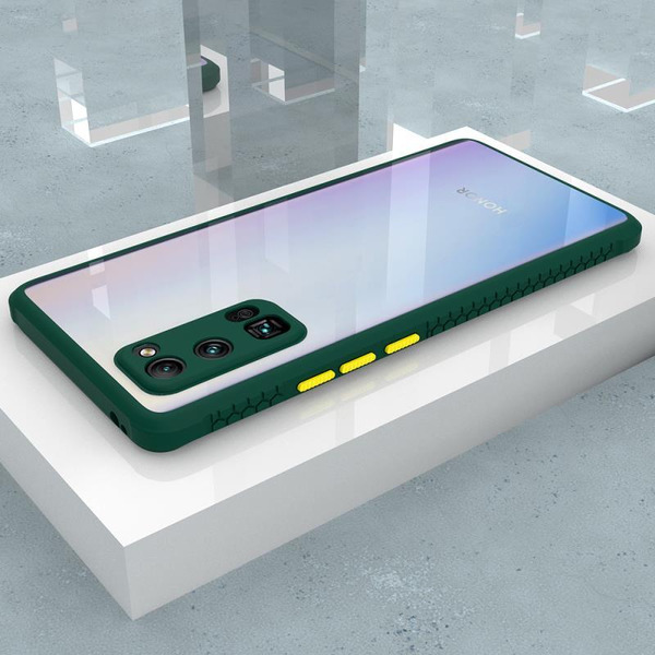 Бампер Bingo Michelin для HONOR 30 Pro Темно-зеленый