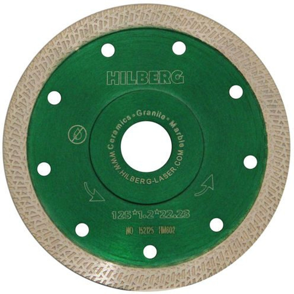 Алмазный диск Hilberg HM602 125*22,23