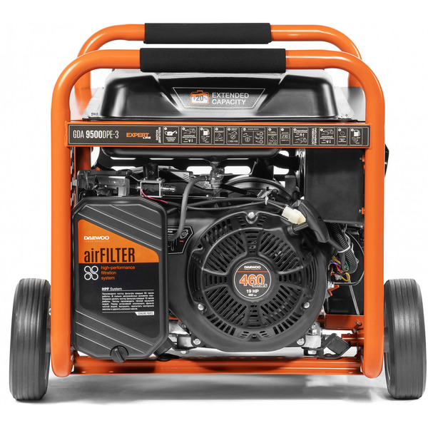 Бензиновый генератор Daewoo Power GDA 9500DPE-3
