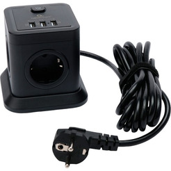 Сетевой фильтр Cablexpert TWR-4-U3-B-3