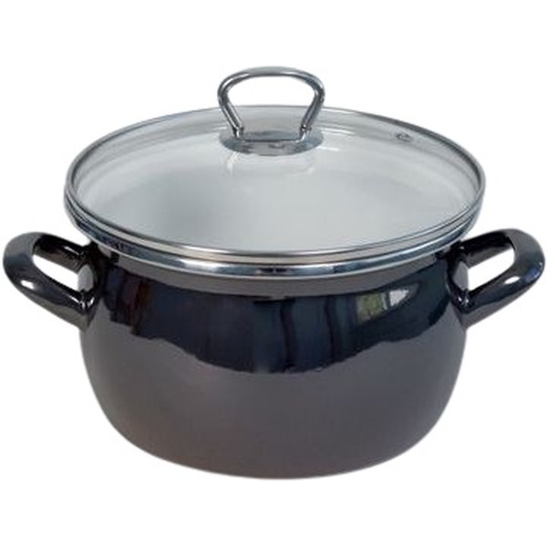 Кастрюля Сантэкс 1-2425111(темно-серый хром)