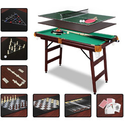 Бильярдный стол Fortuna Пул 4фт 9в1 07738