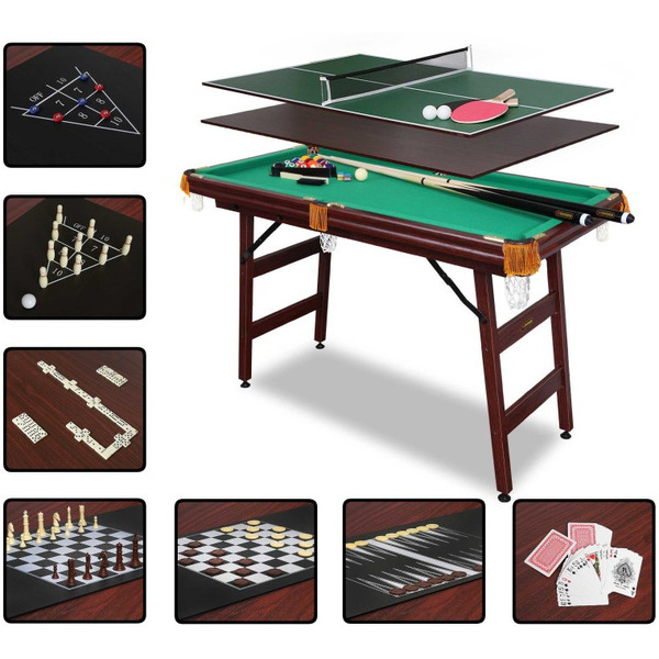 Бильярдный стол Fortuna Пул 4фт 9в1 07738