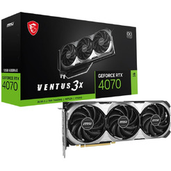 Видеокарта MSI GeForce RTX 4070 Ventus 3X E 12G OC