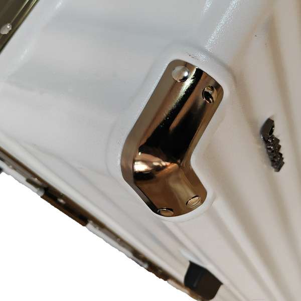 Чемодан DoubleW E087# (S, белый)