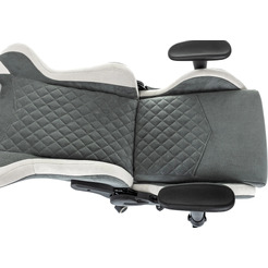 Игровое кресло Knight Regal Fabric (серый/светло-серый)