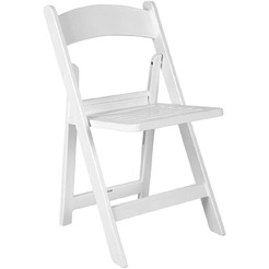 Стул складной садовый Angioletto CPL-02 White