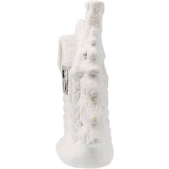 Керамическая фигурка NEON-NIGHT Домик со снеговиком 505-007