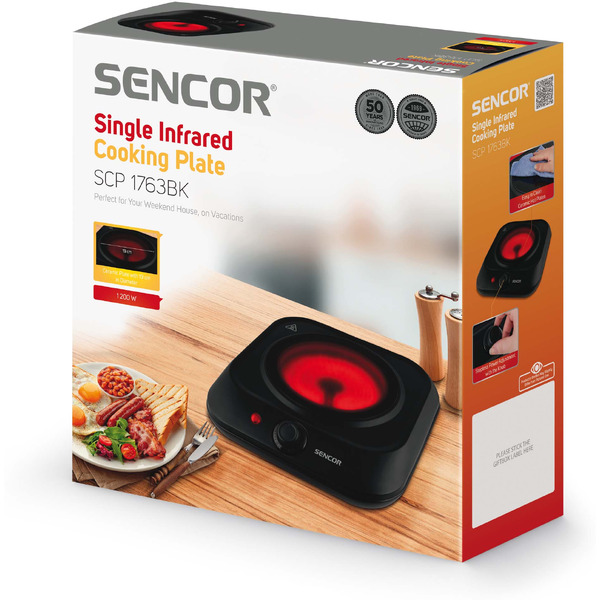 Настольная плита Sencor SCP 1763BK